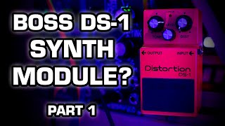 Boss DS-1 Distortion - DIY Synth Module - Part 1 - KiCad Schematic