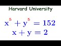 Harvard University Admission Question || Algebra Exam || 99% Failed Entrance Test