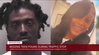 Henrico police locate previously missing teenager, suspect still at large