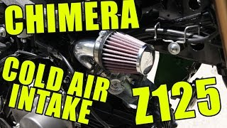 Chimera Cold Air Intake Z125 Pro, Install / Review