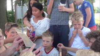 film basisschool bezoek 21- 6-2017 aan de Vinkelse Molen