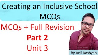 Creating An Inclusive School B.ed MCQs: Part 2 |B.ed Mc... | Doovi