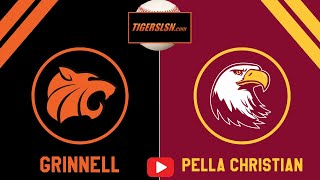 Grinnell Varsity Baseball vs Pella Christian, 6/12/24 at 7:00 pm