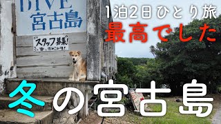 【冬の宮古島】1泊2日のひとり旅が最高でした