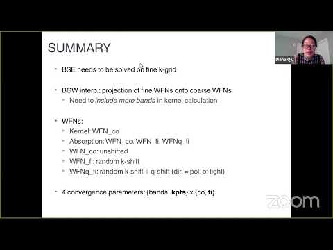 Berkeleygw Tutorial Bse Youtube