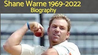 Shane Warne Death Reason||Shane Warne |Biography 1969 2022 |Ball of Century|Leg spin Legend ||