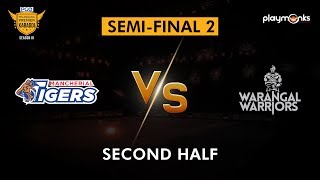 Mancherial Tigers VS Warangal Warriors Second Half | Match - 30 | Telangana Premier Kabaddi Season 3