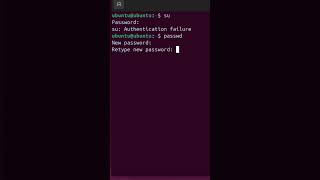 Linux Root password Change Easily Code #passwordreset #ubuntu #linux #server #tutorial