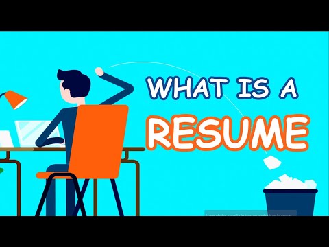 What is the purpose and importance of a resume?