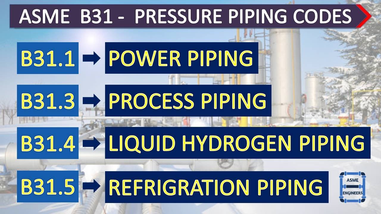 Asme B31 Pressure Piping Code – Otosection