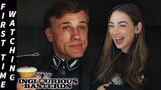 Inglorious Basterds had me STRESSED (Reaction) *First Time Watching*
