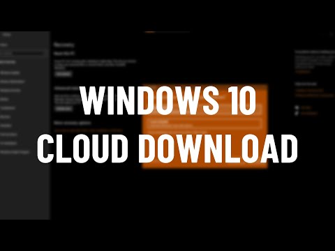 Reset or Reinstall Windows 10 with Cloud Download [2021]