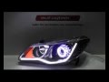 HONDA CIVIC,Audi style, AES HID Projector Headlamp with 55 Watt Xenon HID