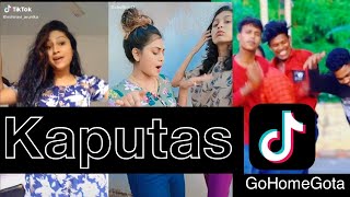 NEW Kaputas Hit the Plane Song | Tiktok Compilation | #GOHOMEGOTA #SriLanka