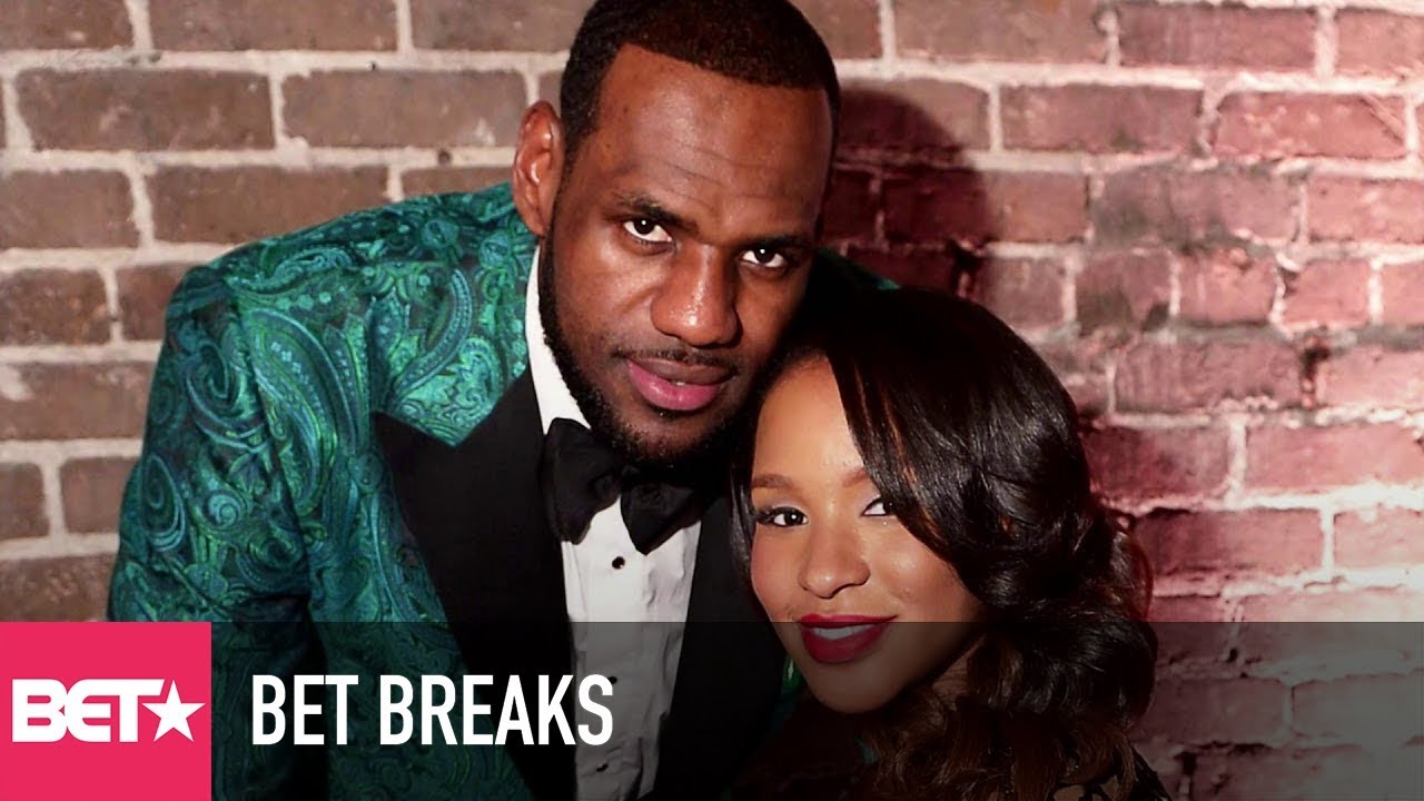 Lebron James And Wife Cover Vogue - BET Breaks - YouTube