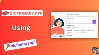 📔Create Dictionary App Using HTML Tailwind CSS JavaScript and dictionary Api | Dictionary App | Api
