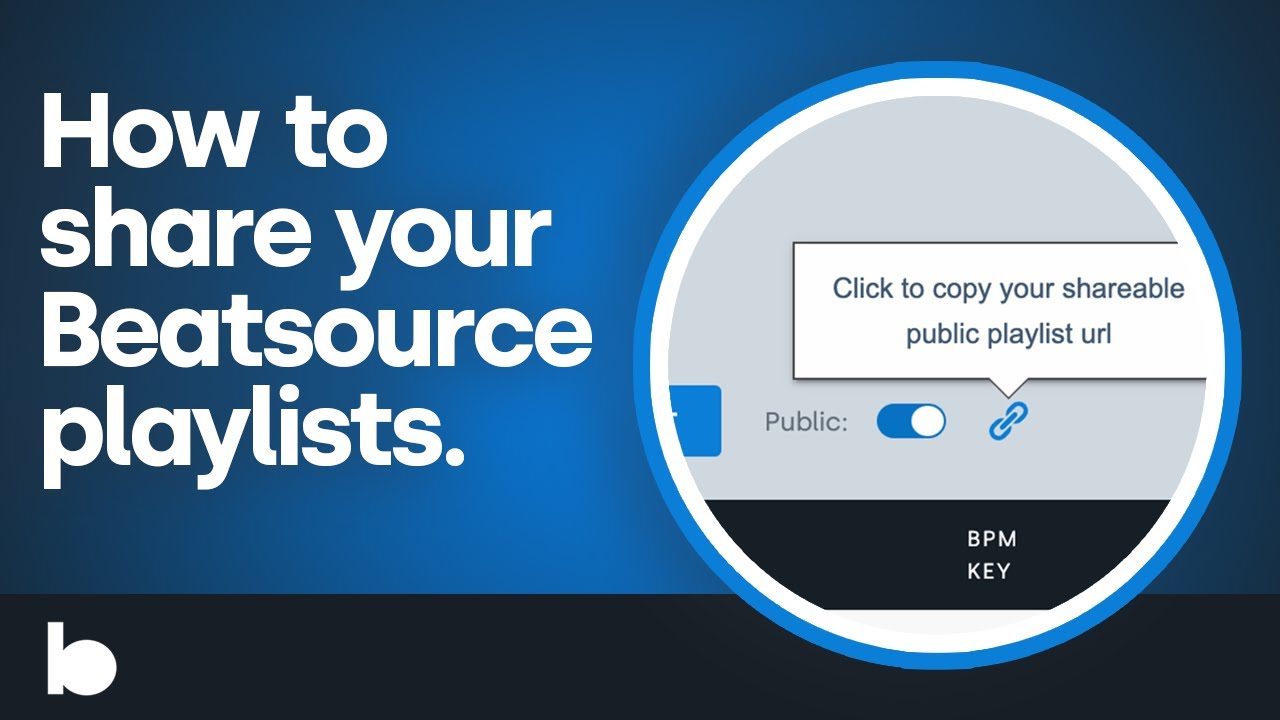How To Share Your Beatsource Playlists Youtube