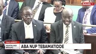 Agataliikonfuufu:  ABA NUP TEBAMATIDDE KU ALIPOOTA Y'ABANTU 18 ABAABUUZIBWAAWO