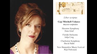 Gigi Mitchell-Velasco sings \