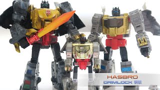 小不高兴和他的变形金刚们——钢锁 钢索 变形金刚 Transformers Studio Series 86 Leader Class Grimlock