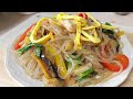 Чапчхе Фунчоза по корейски 잡채 만들기 Стеклянная лапша japchae recipe