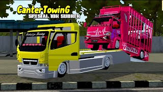 RILIS CANTER TOWING  BUDESIGN SPESIAL 10K SUBSCRIBEE || FULL STROBO \u0026 ANIM KEREN