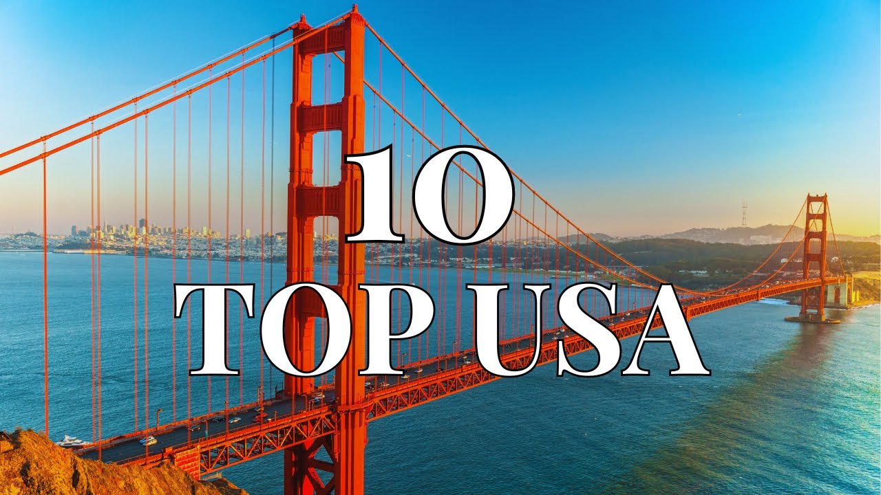 10 Best Places To Visit In The USA - Travel Guide - YouTube