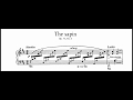 Jean Sibelius - The Sapin Op.75-5(audio + sheet music)