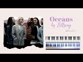 Oceans by Hillsong (Key of C)- Easy Worship Piano Tutorial Philippines