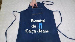 Jeans apron