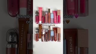 Are you team Pink or Brown Lippies, lip glosses, lip oils? 🍫🩷🤎 Let me know in the comments 🥰