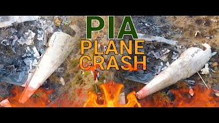 PIA Plane Crash | Junaid Jamshed | Exclusive Drone Footage