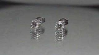 .50 carat diamond earrings w/voice