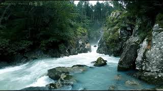 【White Noise】Suitable for studying | Relaxing | Sleeping | The sound of rivers in nature