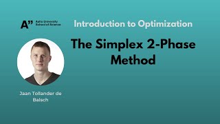Demo 4.2 - The Simplex 2-Phase Method