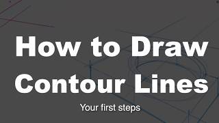 How to draw contour lines | Product design sketching