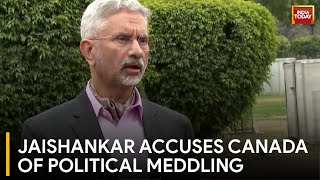 EXCLUSIVE | EAM Jaishankar Denounces Canadian Interference in Indian Politics | Nijjar Killing News