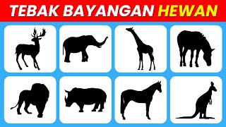 🌟 Serunya Tebak Bayangan/Siluet Hewan! Bisakah Kalian Menebaknya? | Quiz Asik