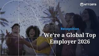 NTT DATA recognized as a Top Employer 2026 🌍