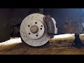 changer les disques et plaquettes de freins changing discs and brake pads mercedes w204