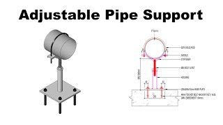 Create Adjustable Pipe Support Revit Family (Parametric)