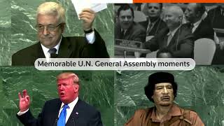 Memorable UN General Assembly moments