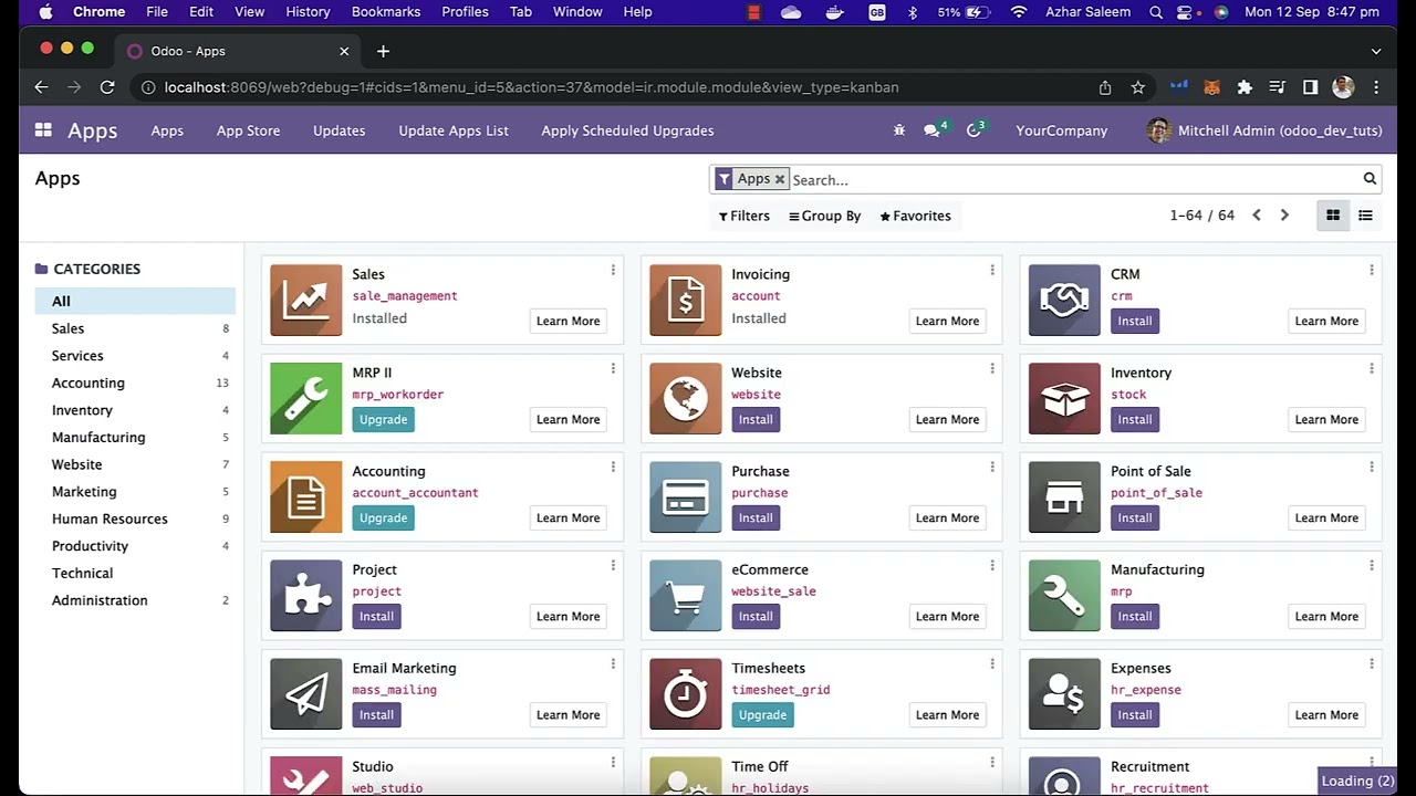 ODOO 15 Create Module Odoo Development - YouTube