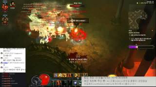 [단타TV]디아블로3 2.3 PTR 휠윈드 야만 70단 클리어 [DantaTV]Diablo3 2.3 PTR WW Barb clear 70tier