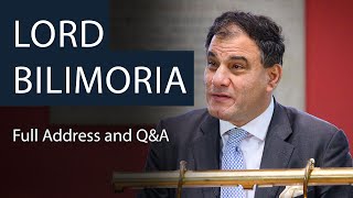 Founder of Cobra: Lord Bilimoria | Full Address and Q&A | Oxford Union