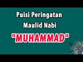 Puisi Nabi Muhammad - Ya Muhammad | Puisi Maulid Nabi Muhammad