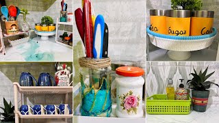 Kitchen countertop decor |Diy kitchen organization ideas|countertop decorating ideas kitchen