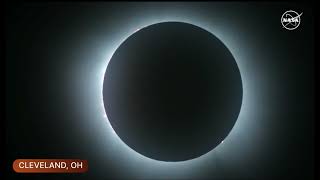 THE BEST and MOST EMOTIONAL LIVE REACTIONS TO THE ECLIPSE OF 2024 from broadcasts all over the US