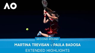 Martina Trevisan v Paula Badosa Gibert Extended Highlights (2R) | Australian Open 2022