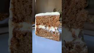 how to make carrot cake and be an adult 🎂 #food #cooking #shorts #cake